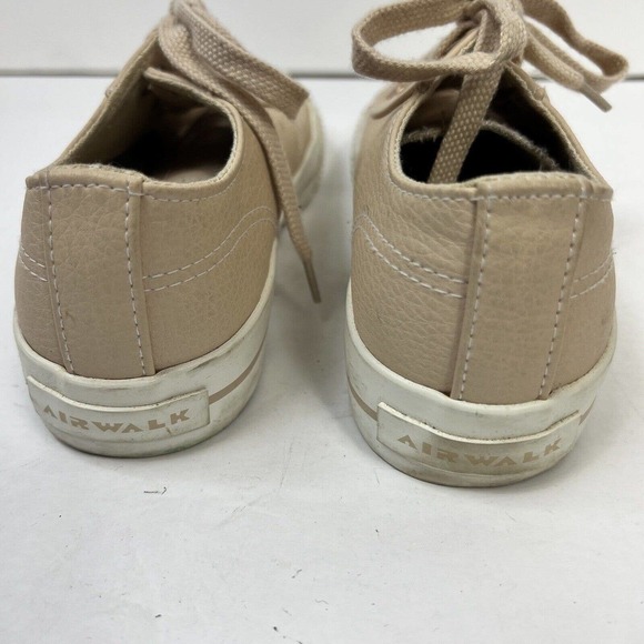 Airwalk Pink Legacee Cap Toe Sneakers Size 7.5 Faux Leather - Picture 5 of 11